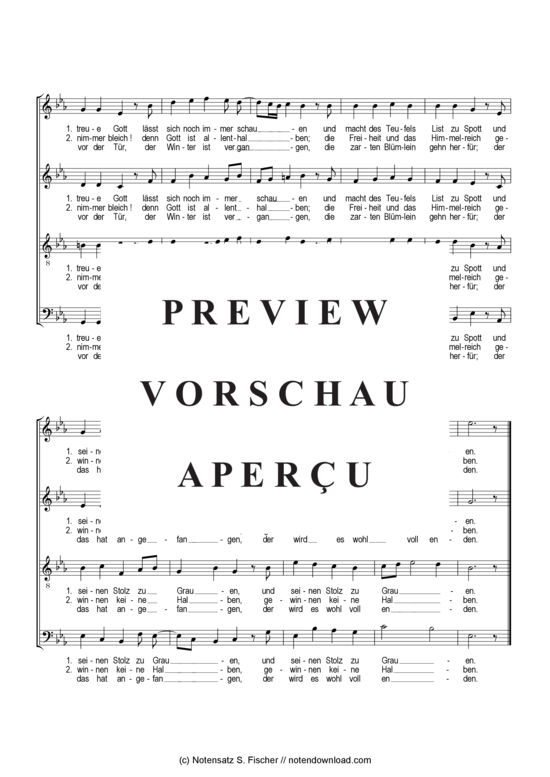 gallery: Auf bleibet treu , , (Gemischter Chor)