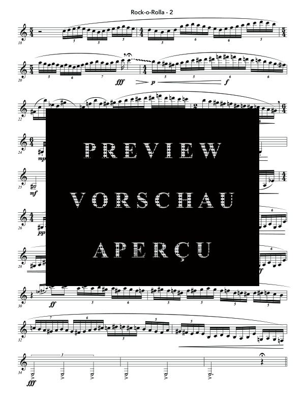 Product gallery: Page 7 of 11 Rock-o-Rolla, , (Klarinette Solo)