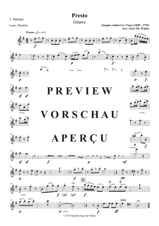 Produktgalerie: Seite 20 von 21 Presto , , (Quintett flexible Besetzung)