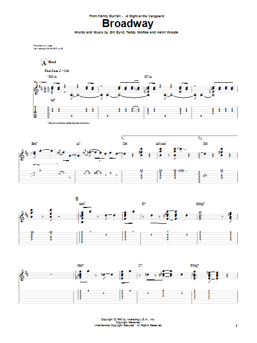 Produktbild zu: Broadway