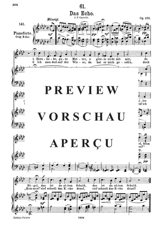 Product gallery: Page 2 of 4 Das Echo D.990, , Medium Voice and Piano