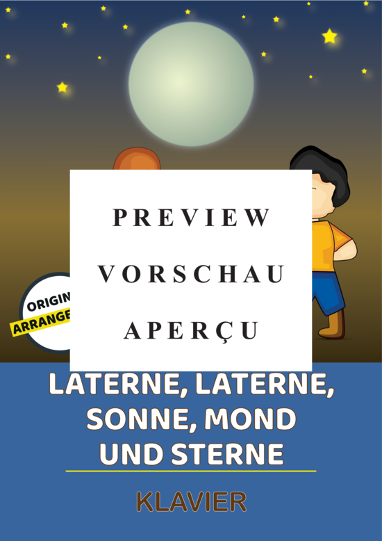 gallery: Laterne, Laterne, Sonne, Mond und Sterne , , (Klavier Solo)