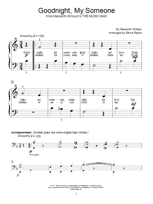 Produktbild zu: Goodnight, My Someone