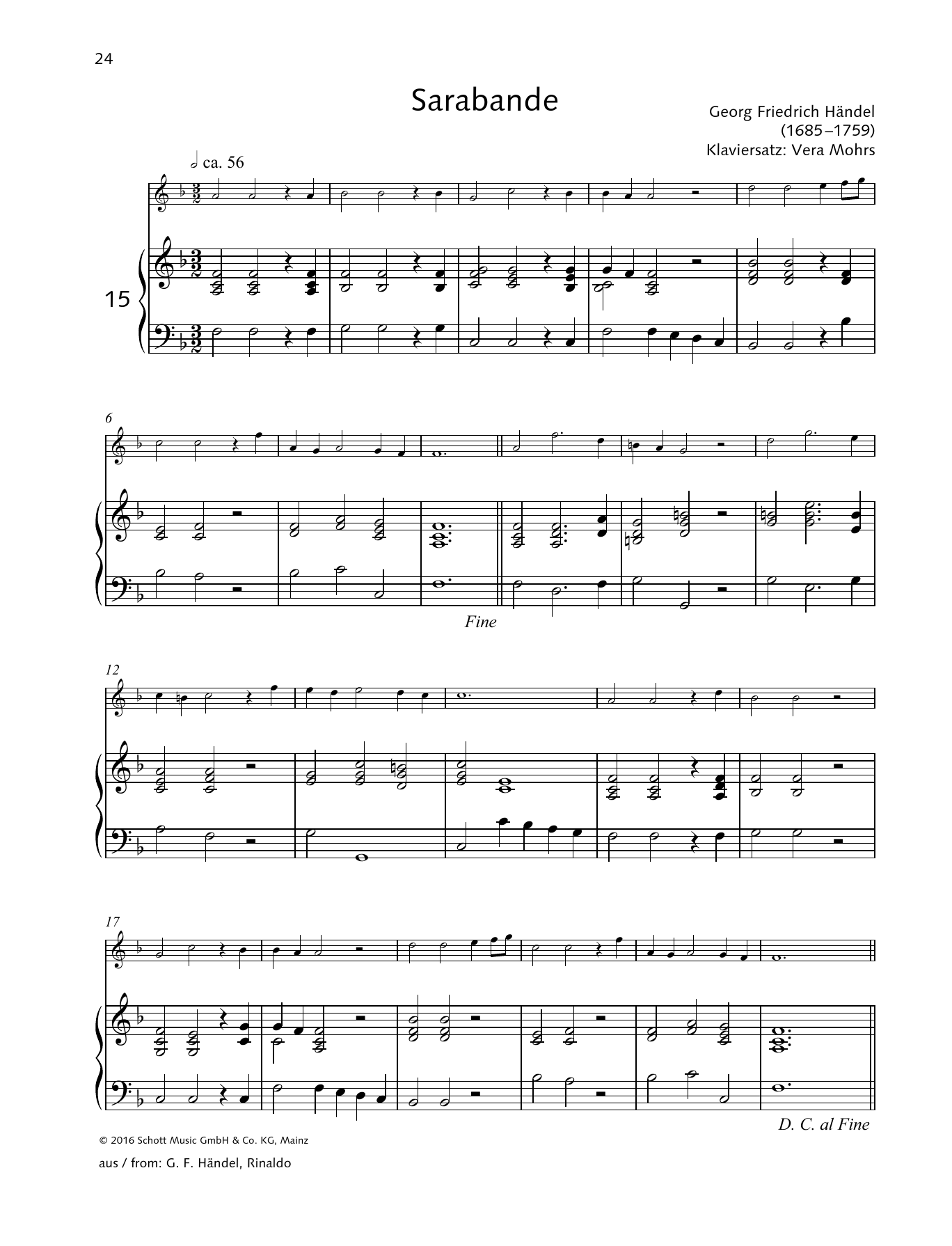 Produktbild zu: Sarabande