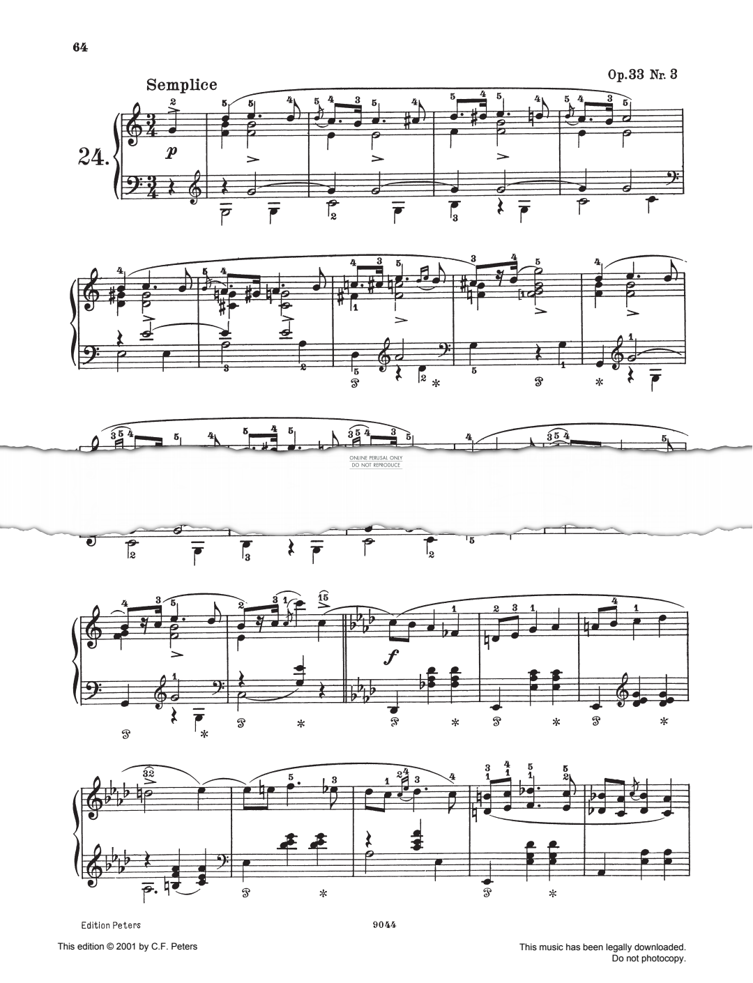 Produktbild zu: Mazurkas Op. 33 No. 3