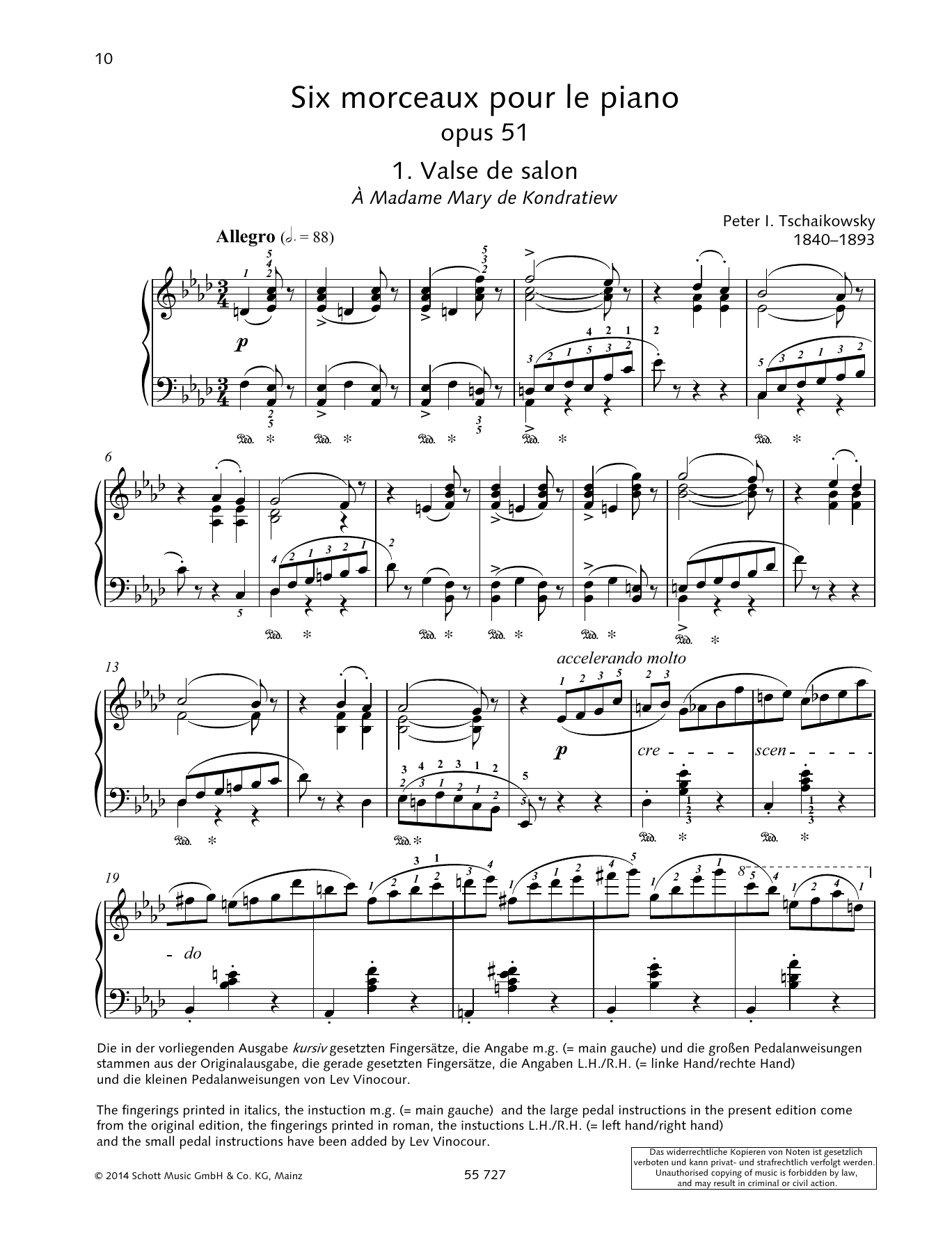 Produktbild zu: Valse de Salon