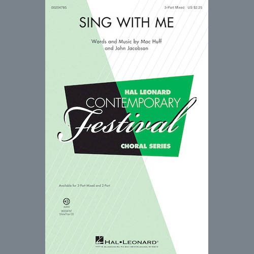 cover: Sing With Me, Mac Huff