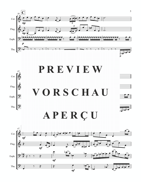 Produktgalerie: Seite 9 von 11 Tail Spins, , (Blechbläserquartett)