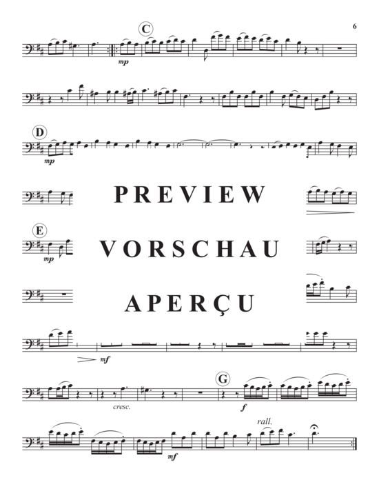 Product gallery: Page 20 of 21 Quartet in D Major, TWV 43:G2 , , (Trombone Quartet)