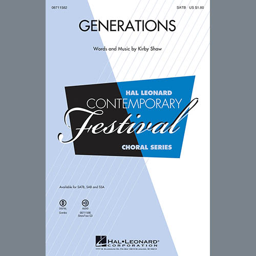 cover: Generations, Kirby Shaw