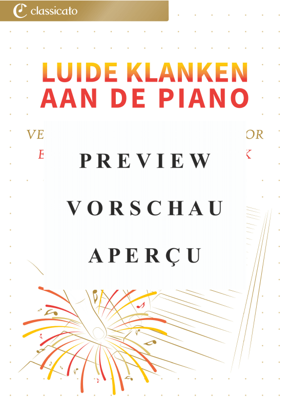 gallery: Luide Klanken aan de Piano - Vereenvoudigde Werken voor een Toetsenbordvuurwerk, , (Klavier Solo)