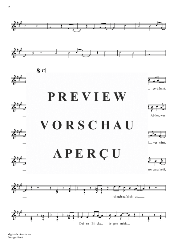 gallery: Nur geträumt, Nena, Trompete in B