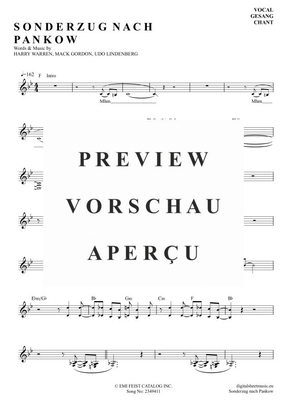 gallery: Sonderzug Nach Pankow, Lindenber, Udo, Gesang