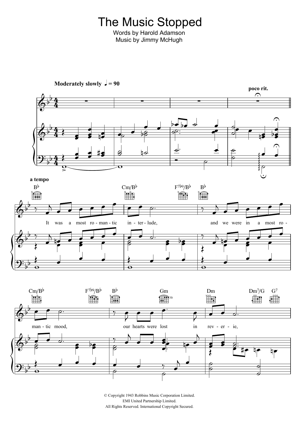Product gallery: Page 1 of 1 The Music Stopped, Frank Sinatra