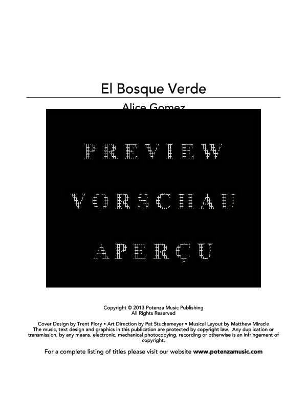 Product gallery: Page 3 of 11 El Bosque Verde, , (Tuba Quartett EETT)