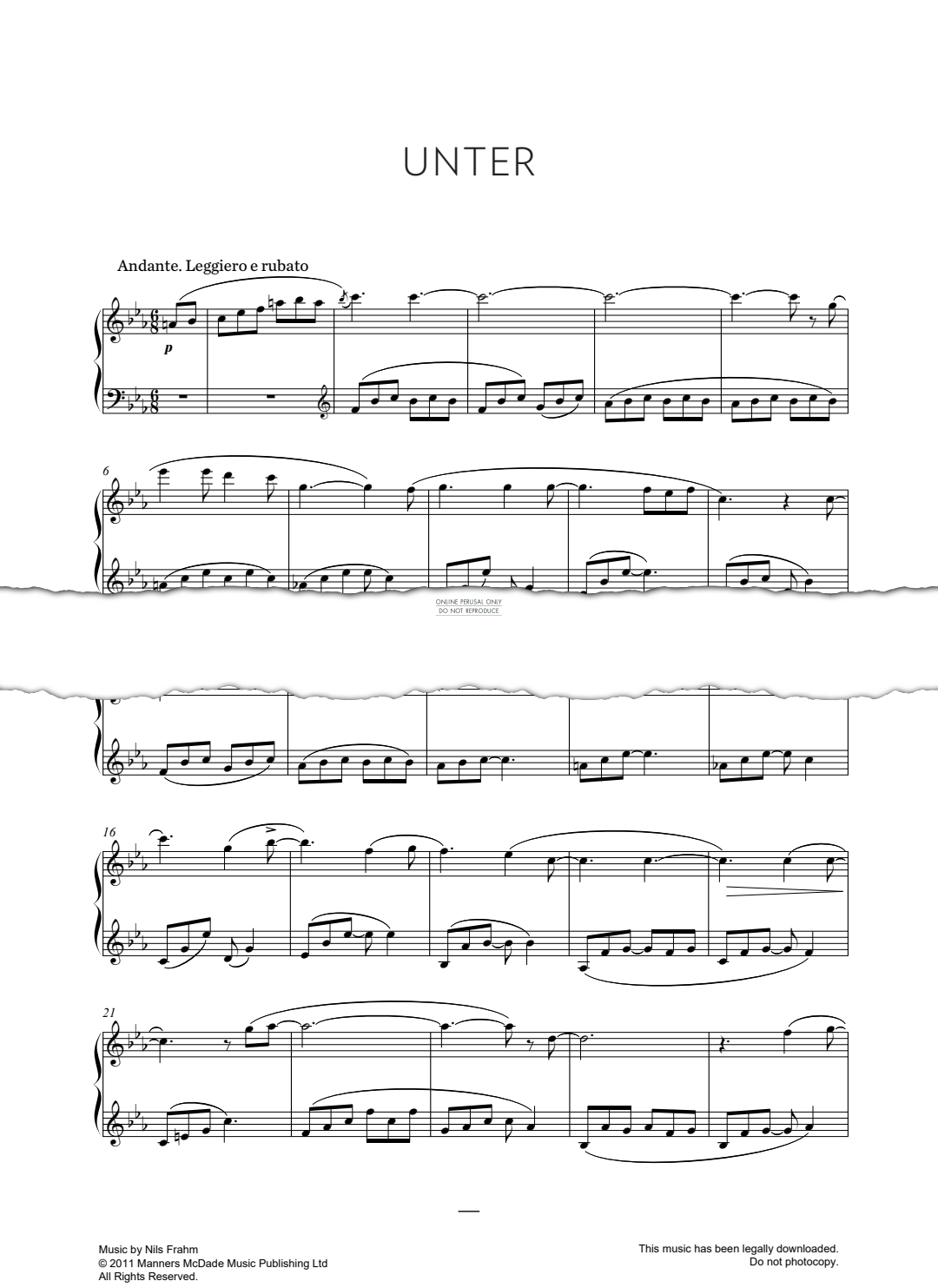 Produktgalerie: Seite 1 von 1 Unter, Nils Frahm, Klavier