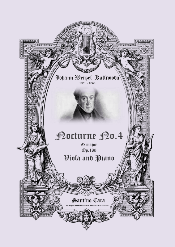 cover: Nocturne Nr.4 Op.186, , Viola und Klavier