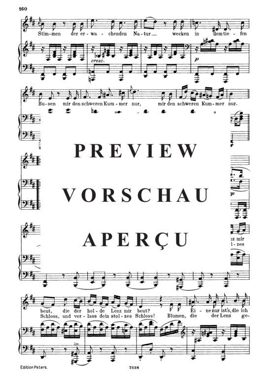 Product gallery: Page 4 of 5 Der Jüngling am Bache D.638, , Medium Voice and Piano