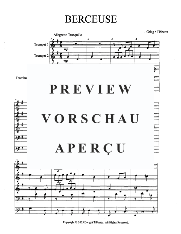 Product gallery: Page 8 of 11 Walzer und Wiegenlied op. 38 No. 7, , Brass Quintet