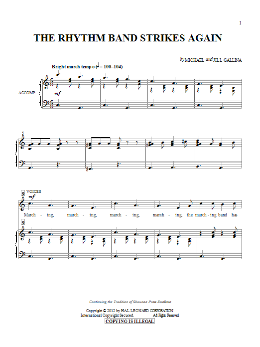 Produktbild zu: The Rhythm Band Strikes Again