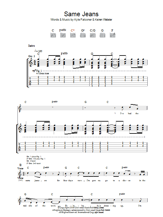 Produktgalerie: Seite 1 von 1 Same Jeans, The View, Gitarre
