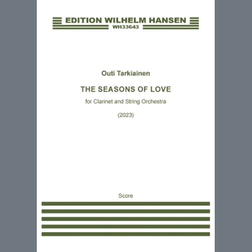 cover: The Seasons Of Love, Outi Tarkiainen