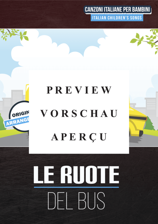 Produktgalerie: Seite 2 von 7 Le Ruote Del Bus, , (Gesang + Klavier, Gitarre)