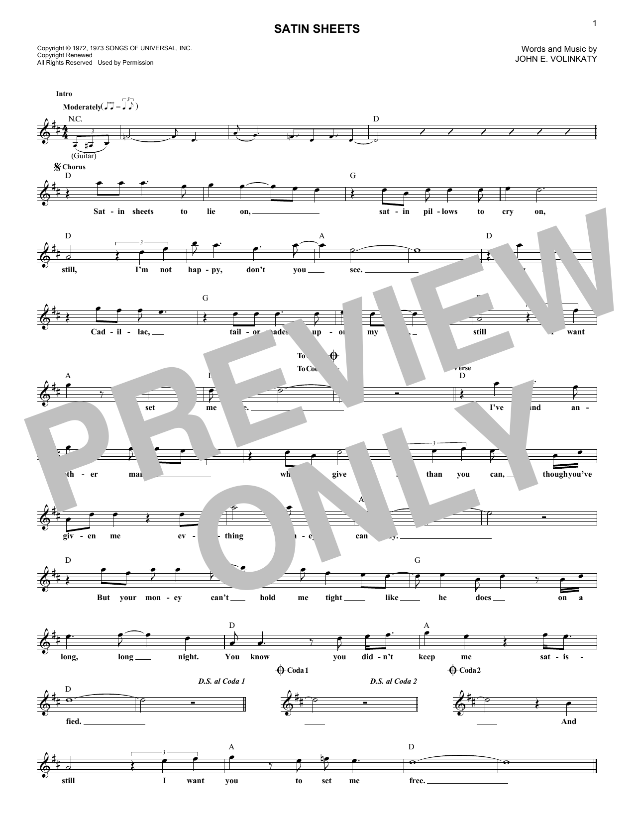 Produktbild zu: Satin Sheets