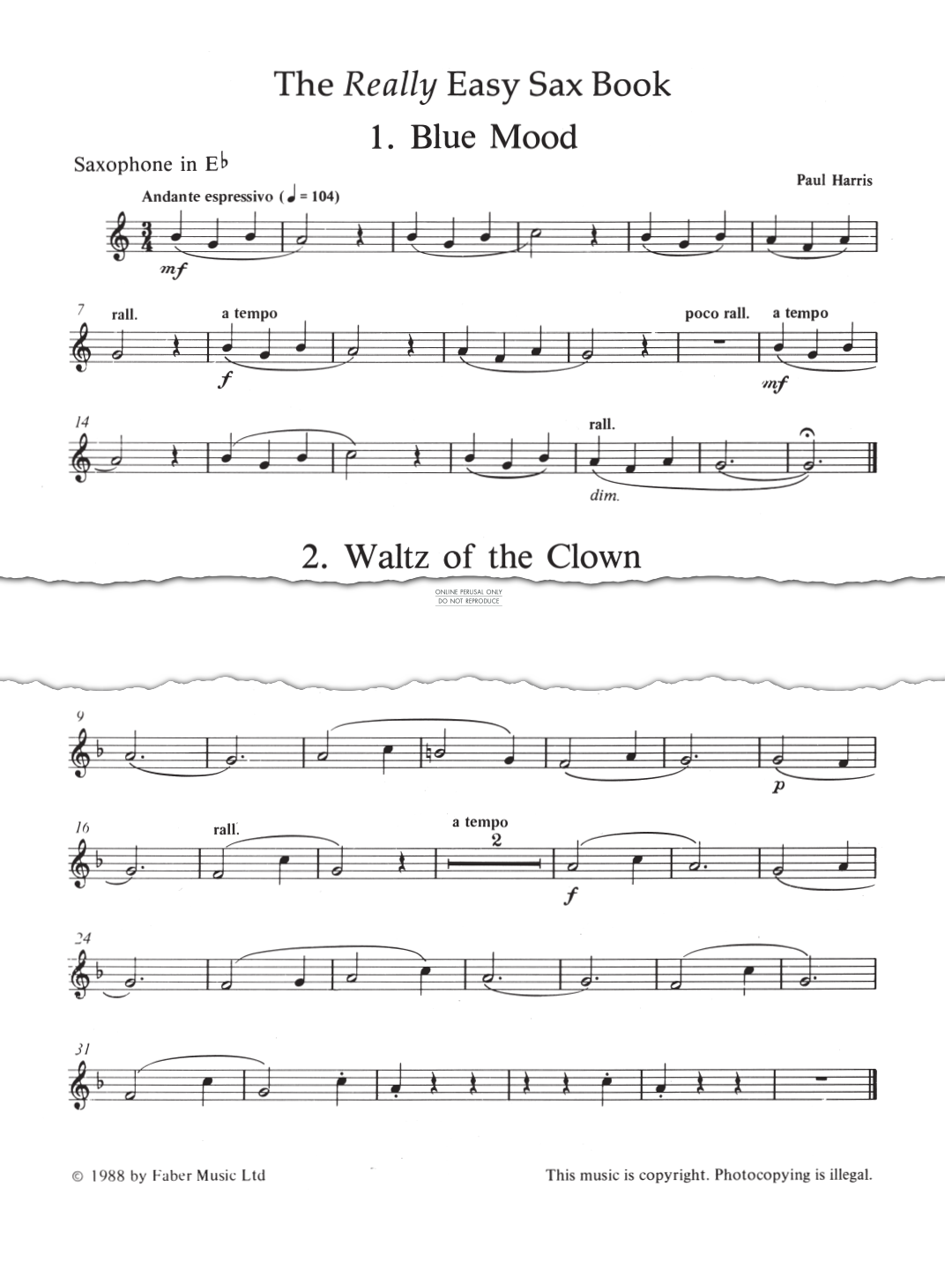 Product gallery: Page 1 of 1 Blue Mood, Paul Harris