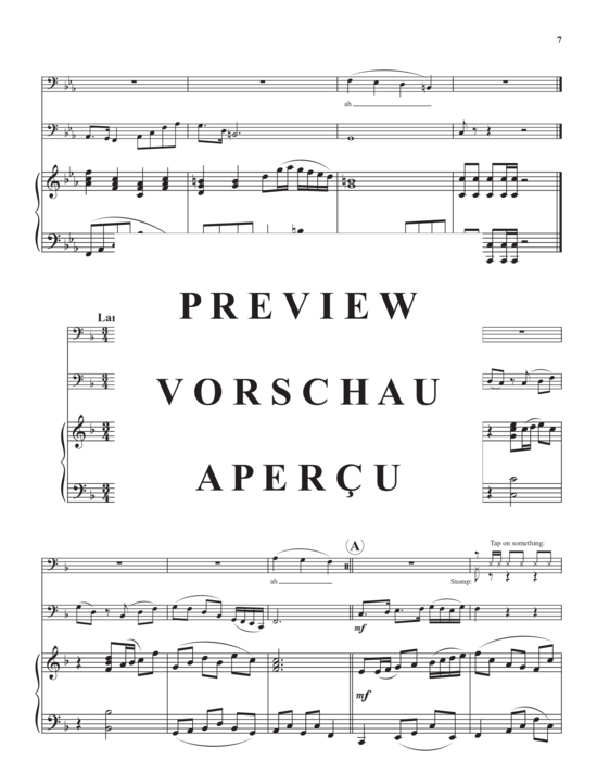 Product gallery: Page 9 of 22 Capricious Suite , , (Tuba, Voice, Percussion + Klavier)