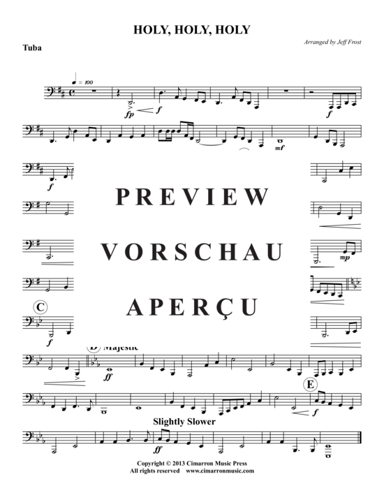 Produktgalerie: Seite 10 von 10 Holy, Holy, Holy , , (Blechbläser-Quintett)