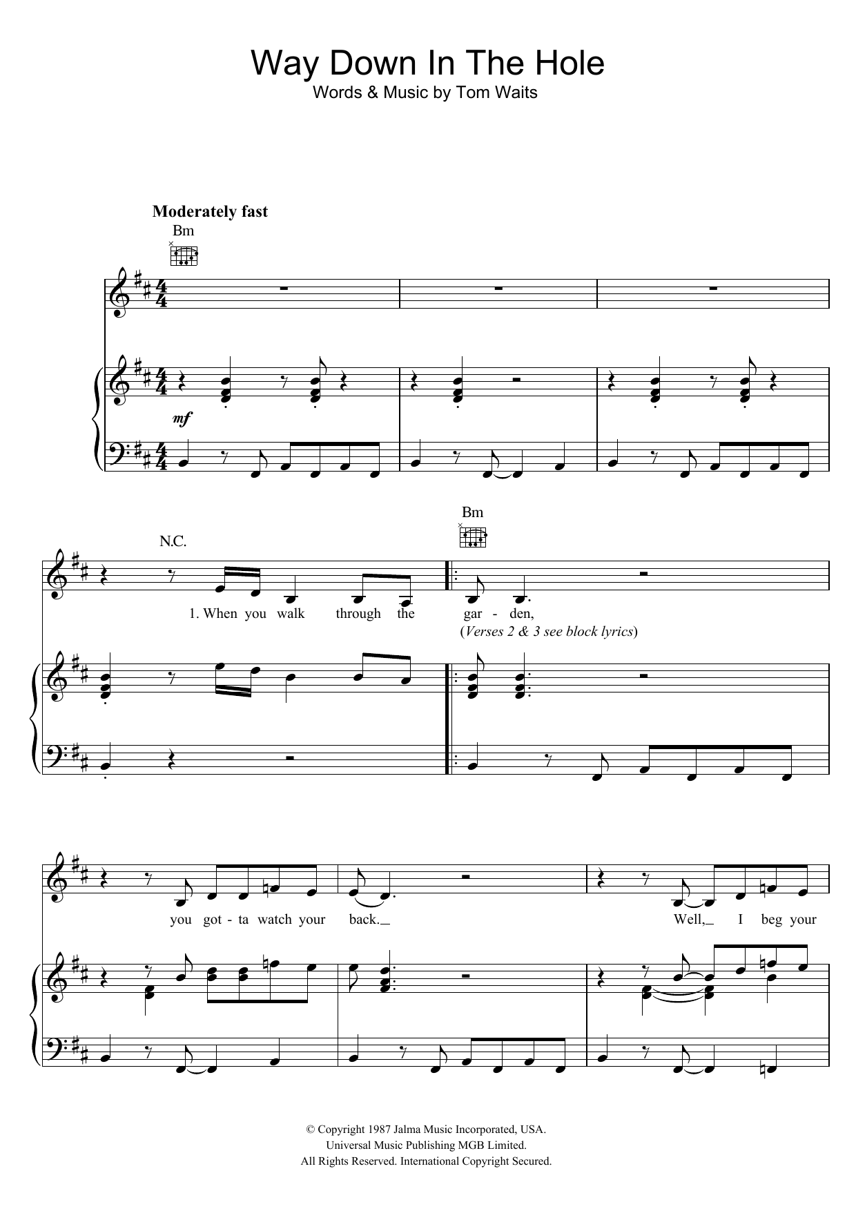 Produktbild zu: Way Down In The Hole