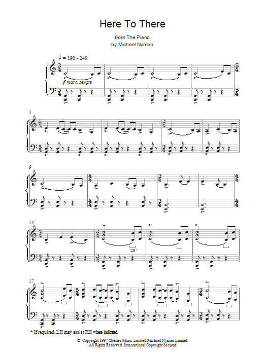 Product gallery: Page 1 of 1 Here To There, Michael Nyman
