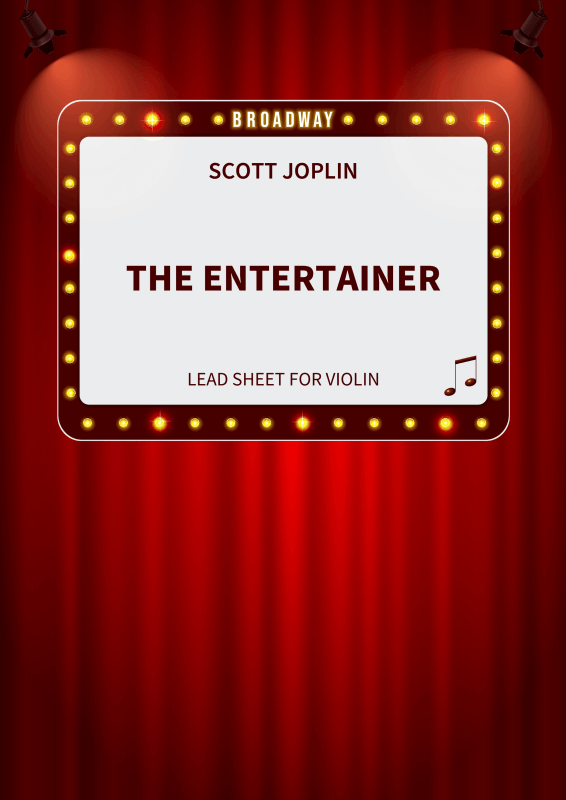 Produktbild zu: The Entertainer - A Ragtime Two StepScott Joplin