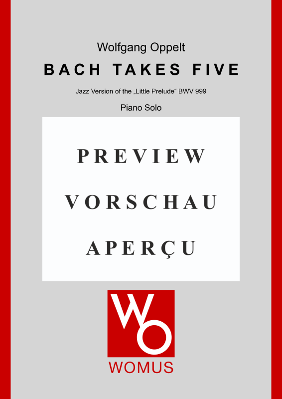 gallery: Bach Takes Five, , (Klavier Solo)