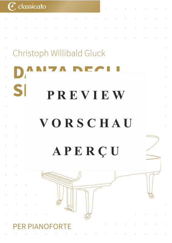 gallery: Danza degli spiriti allegri - versione semplificata, , (Klavier Solo)