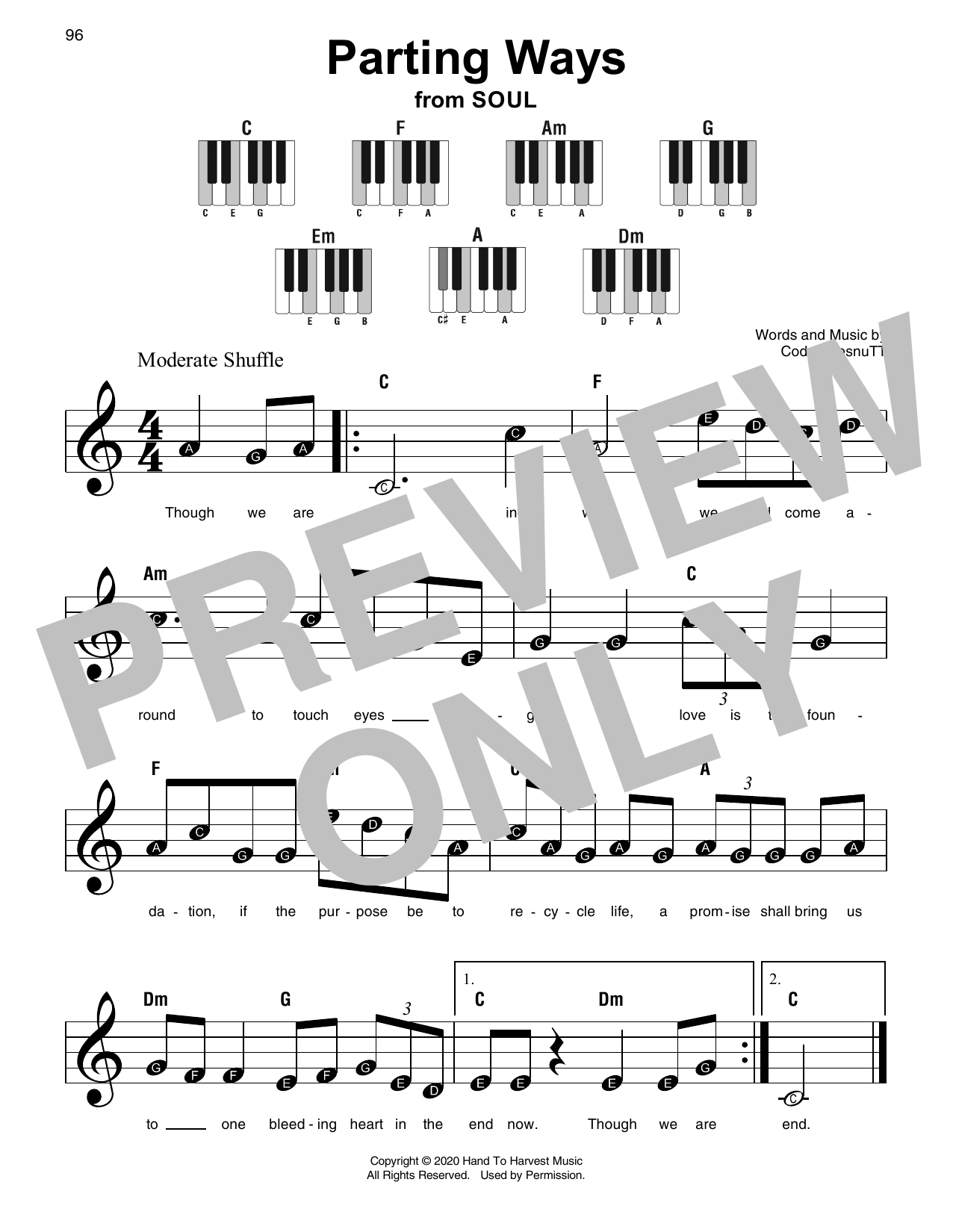 Produktbild zu: Parting Ways (from Soul)