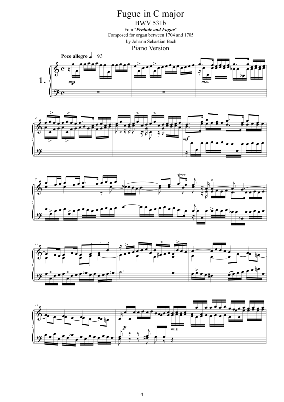 Product picture to: 70 FugenJohann Sebastian Bach