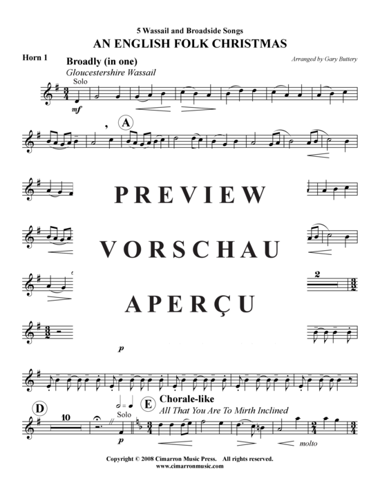 Produktgalerie: Seite 9 von 19 Weihnachtsvergnügen Teil 2 , , (Hornquartett)