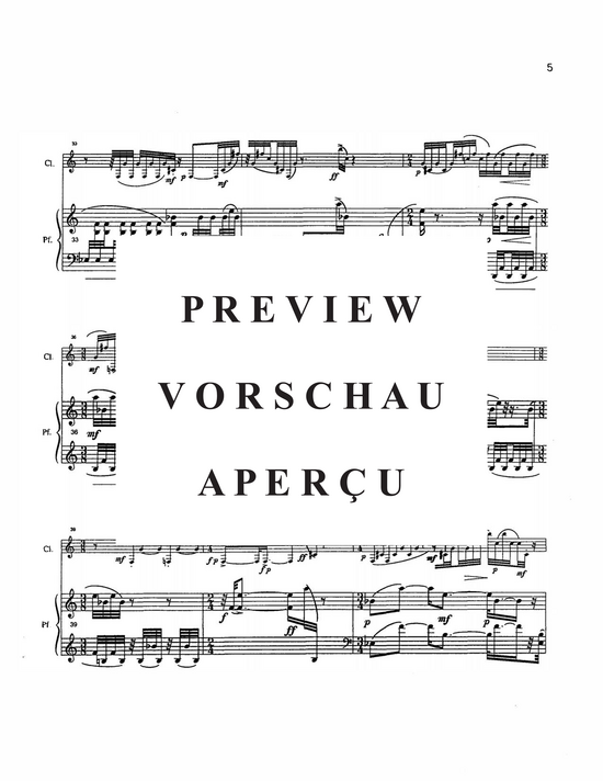 Product gallery: Page 8 of 20 Polemics , , (clarinet and piano)