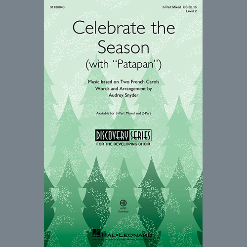 cover: Celebrate The Season (with "Patapan"), Audrey Snyder