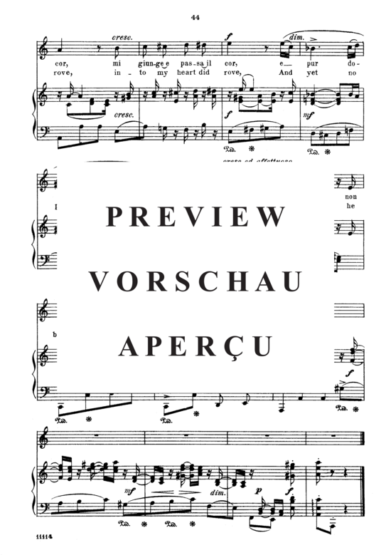 gallery: Un certo non so che, Parisotti, Alessandro, Medium Voice and Piano