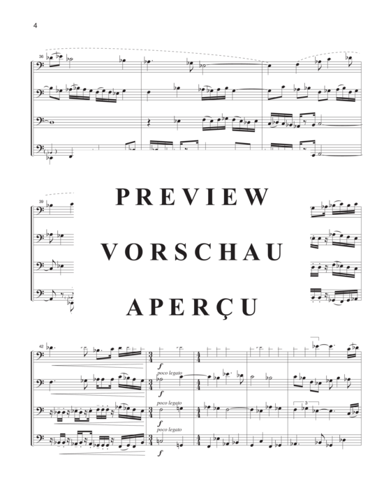 Product gallery: Page 7 of 21 Prelude and Intrada , , (4 euphonium or trombone quartet)