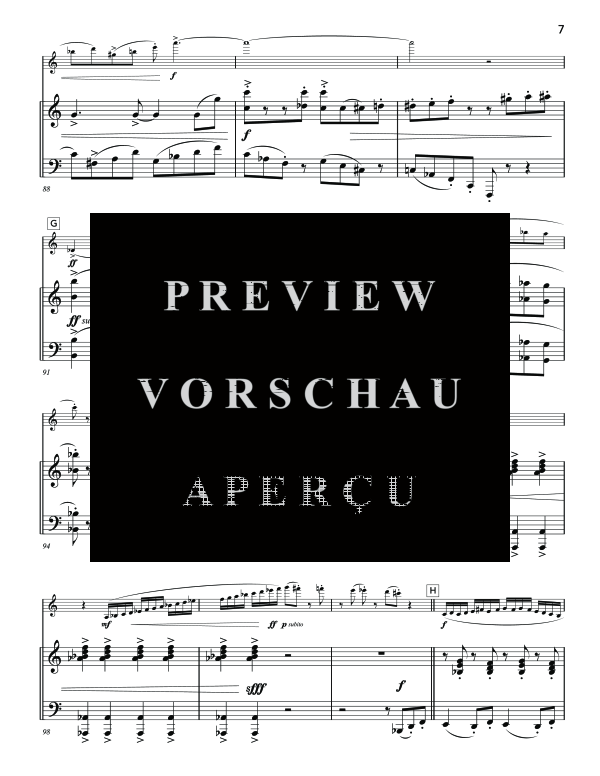 Product gallery: Page 11 of 11 Comic Symphony, , (clarinet in Bb and piano)