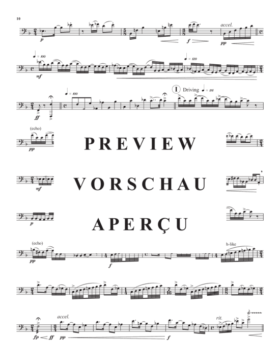 Product gallery: Page 12 of 21 Sonata No. 1 , , (euphonium + piano)