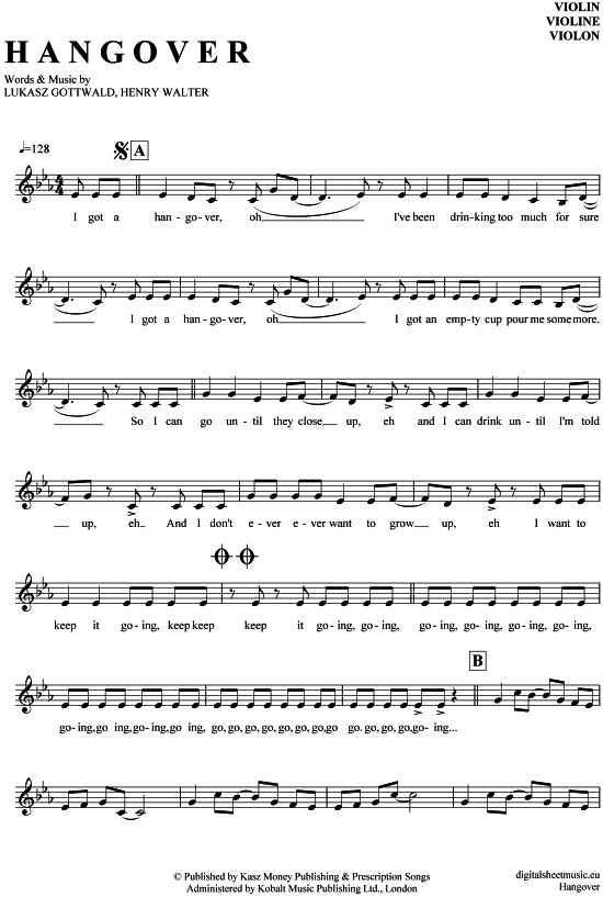 Product picture to: Hangover Taio Cruz