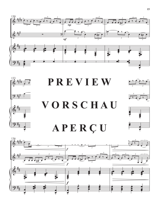 Product gallery: Page 17 of 21 The Lion and the Mouse , , (Trio for trumpet in Bb/piccolo trumpet, horn in F + piano)