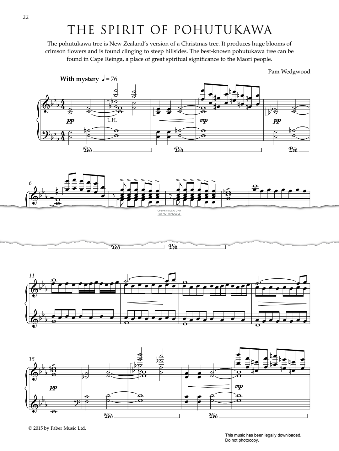 Produktbild zu: The Spirit of Pohutukawa (From 'After Hours On My Travels')