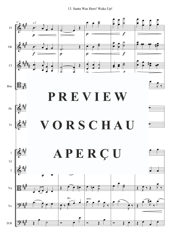 Produktgalerie: Seite 11 von 11 Santa Was Here! Wake Up!, , Kammer Orchester