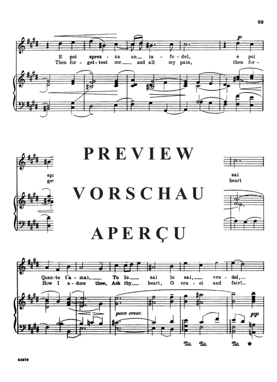 gallery: Tu lo sai , Parisotti, Alessandro, (Gesang hoch + Klavier)